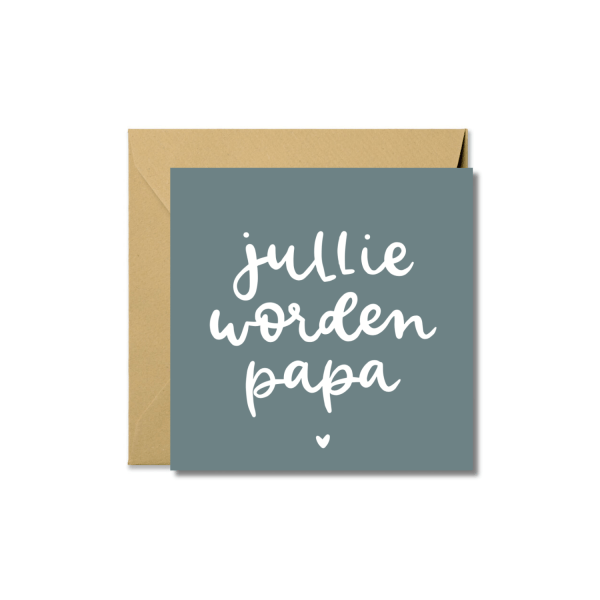 Wenskaart | Jullie worden papa