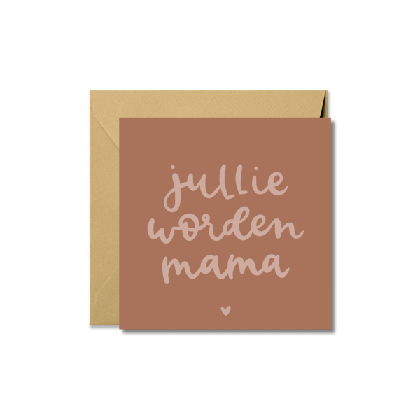 Wenskaart | Jullie worden mama