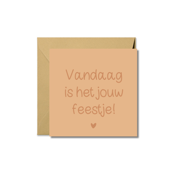 Wenskaart | Jouw feestje