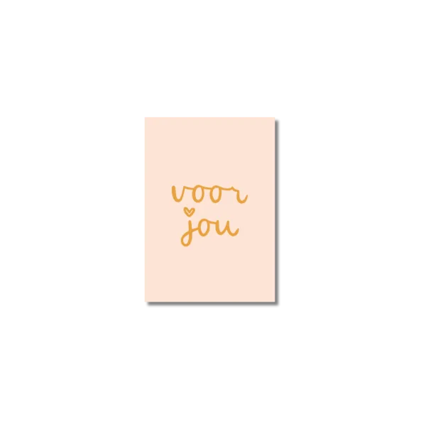 Minikaart | Voor jou