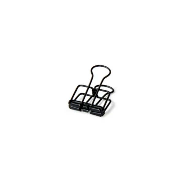 Binderclip zwart