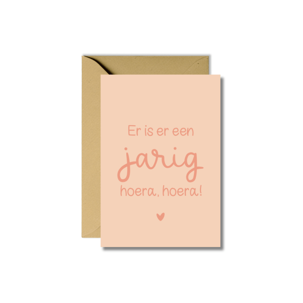 Wenskaart | Er is er een jarig
