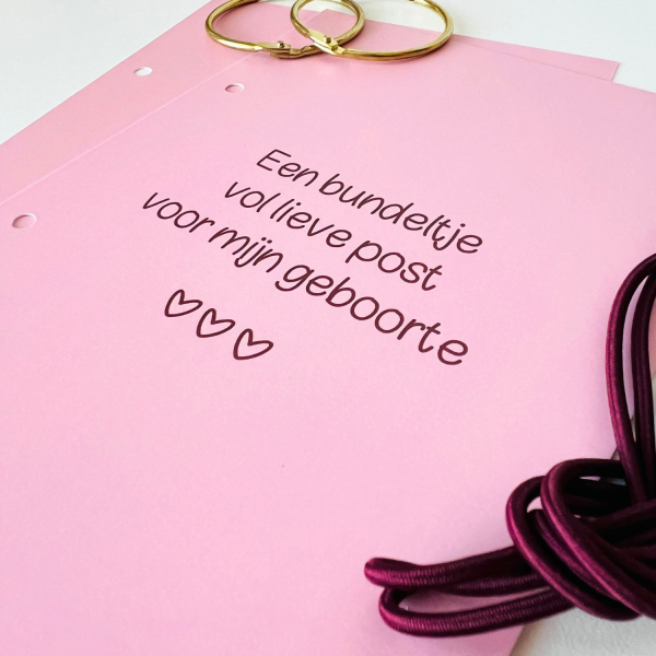 Bewaarbundel Geboortekaartjes | Bundeltje vol lieve post - Afbeelding 2