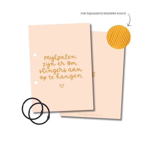 Bewaarbundel | Mijlpalen