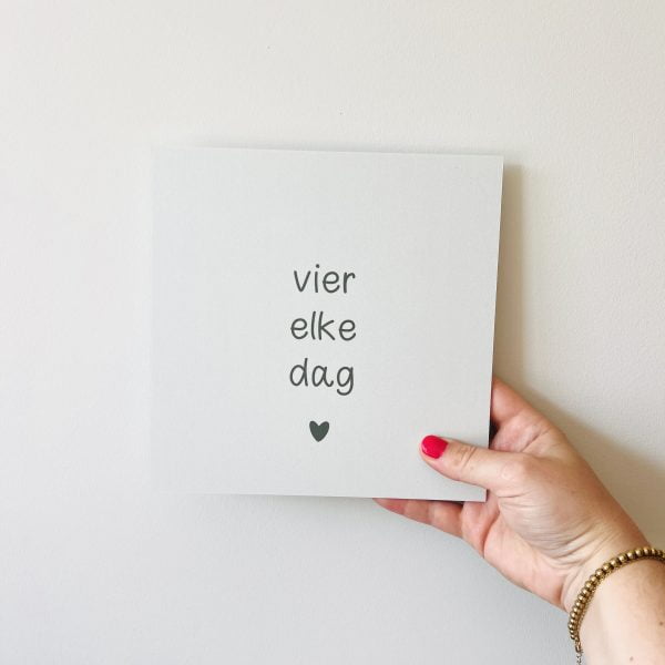 Forex tegeltje | Vier elke dag
