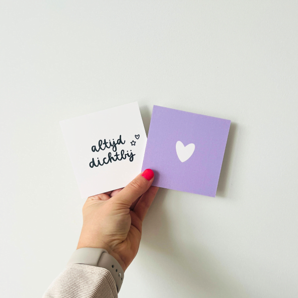 Set forex tegeltjes | Altijd dichtbij + klein hartje