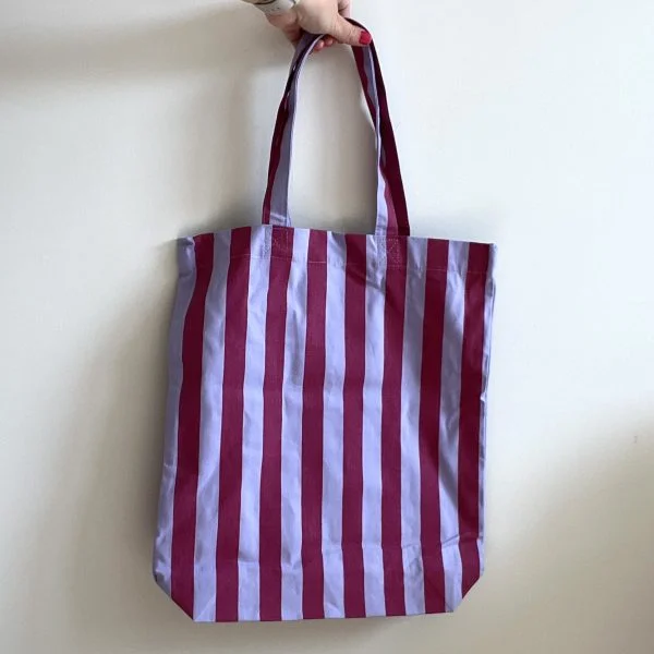 Katoenen tas | Streep