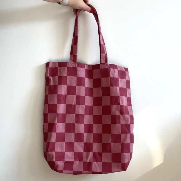 Katoenen tas | Checkerboard