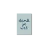 Minikaart | Dank je wel