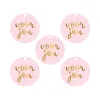 Cadeaulabels Voor jou | set van 5 (met goudfolie)