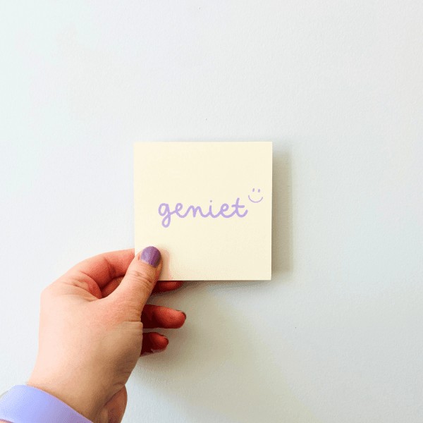 Forex tegeltje | Geniet (klein)
