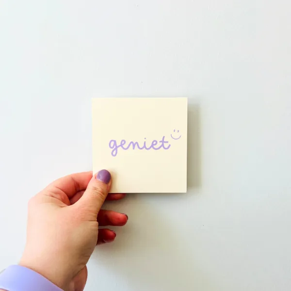 Forex tegeltje | Geniet (klein)