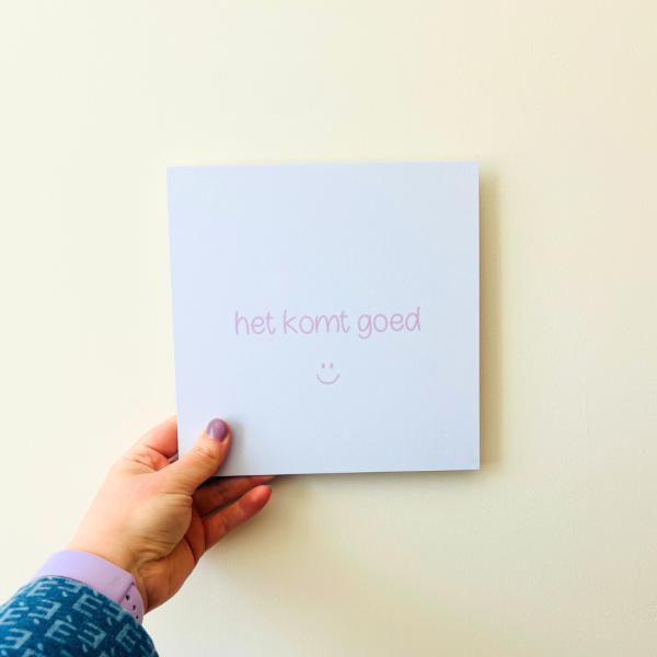Forex tegeltje | Het komt goed