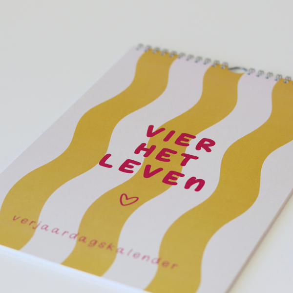 PRE-ORDER Verjaardagskalender | Vier het leven