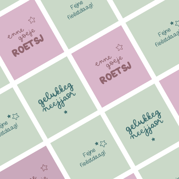 Venrayse kerstkaarten set | 9 stuks