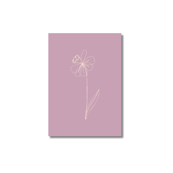 Ansichtkaart geboortebloem maart | Narcis